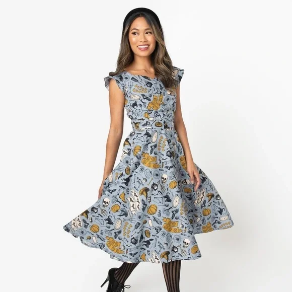 duchess sophie wows in summery blue dress and espadrille wedges Juliene Maxi Dress main image 1